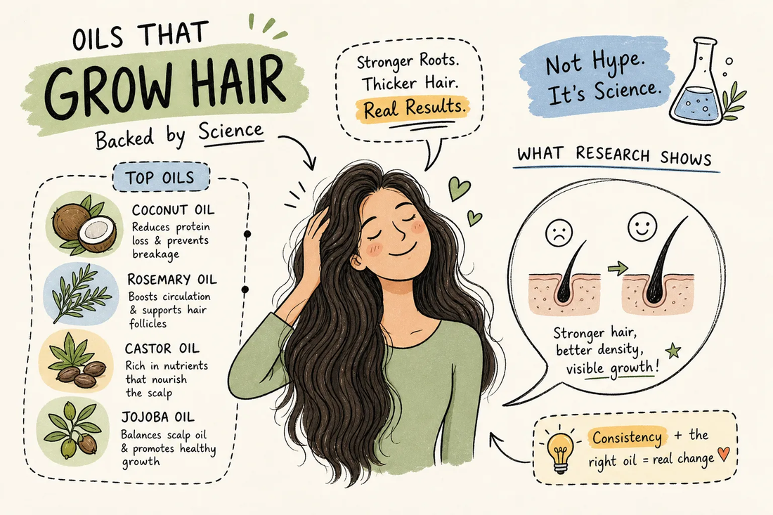 Best Natural Oils for Hair Growth, Ranked by Science