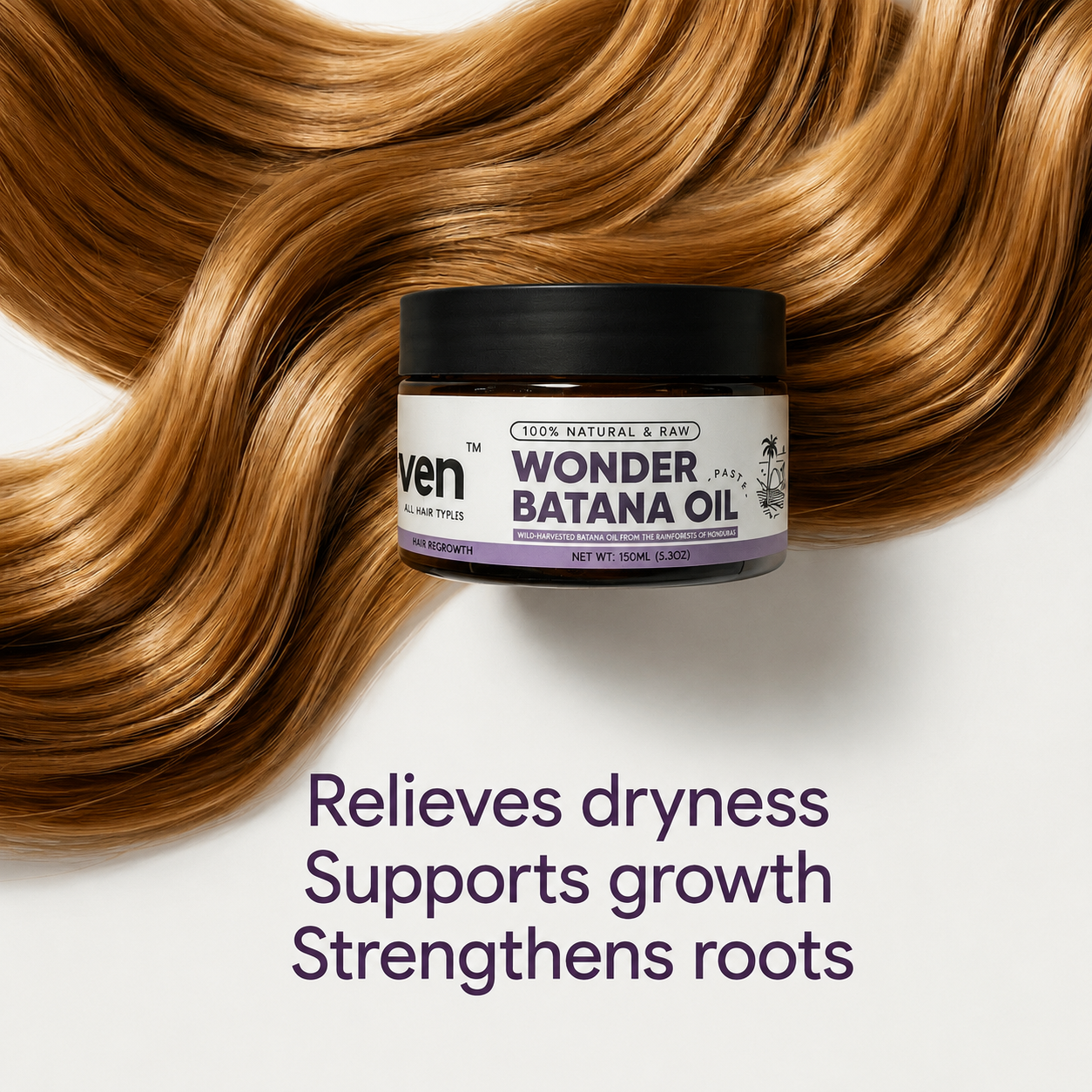Sylvoven Batana Paste - Calm Lavender